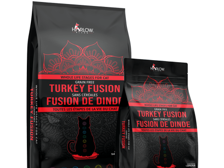 HARLOW BLEND 12 lbs - FUSION DE DINDE SANS CÉRÉALES PALEO LINE - FORMULE POUR CHAT Online Hot Sale