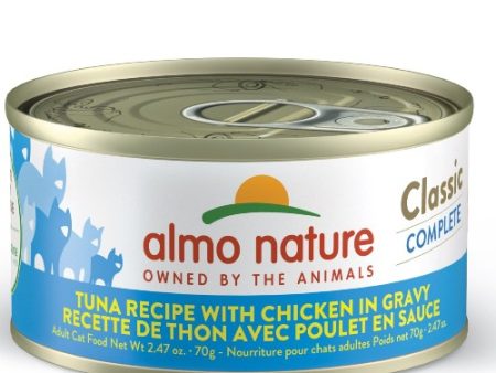 Almo Classic Complete Chat - Thon avec poulet en sauce 70 gr Sale