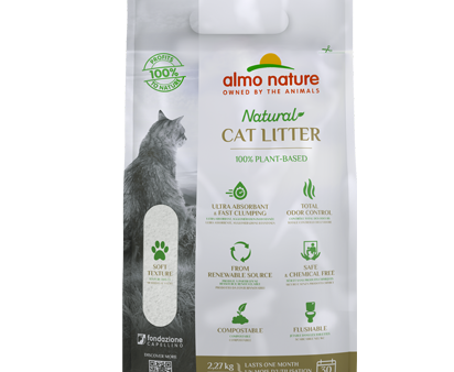 Almo Nature litière 10 lbs - agglomérante, biodégradable, fibre Végétale Online Sale