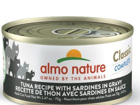 Almo Classic Complete Chat - Thon avec sardines en sauce 70 gr Fashion