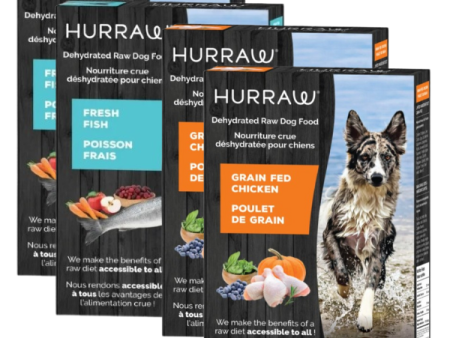 Nourriture Hurraw crue déshydratée pour chien - Combo Poisson-Poulet Supply