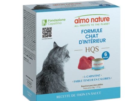 Almo HQS Formule chat d intérieur - Recette de thon en sauce 6 x 50 gr Hot on Sale