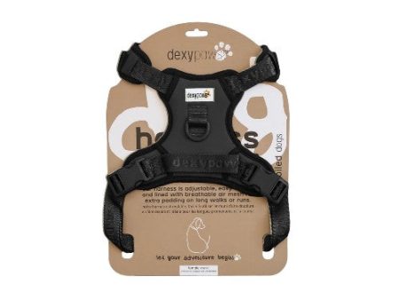 Dexypaws Harnais sans traction pour chien, Noir Hot on Sale