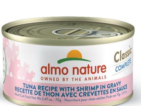 Almo Classic Complete Chat - Thon avec crevettes en sauce 70 gr Sale