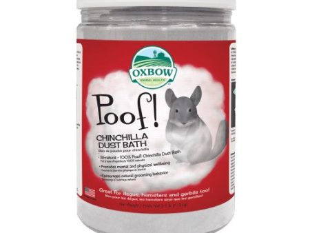 Oxbow Poof! Bain de poudre pour chinchilla 2.5 lbs For Cheap