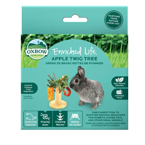 Oxbow Enriched Life - Jeu interactif pour rongeur - Arbre de branchettes de pommier Online Sale