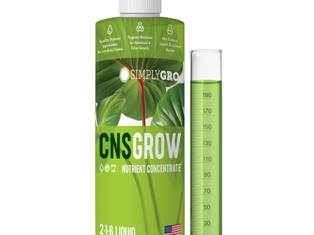 CNS Grow 2-1-6 Liquid Nutrient Concentrate Hydroponic Fertilizer (1 Pint) For Cheap