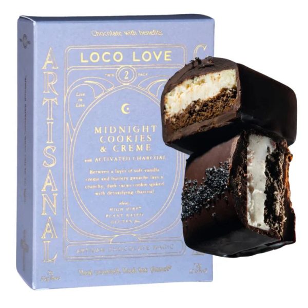 LOCO LOVE MIDNIGHT COOKIES & CREAM TWIN 70G Fashion