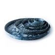 Black Blue Bubble Plate Cheap