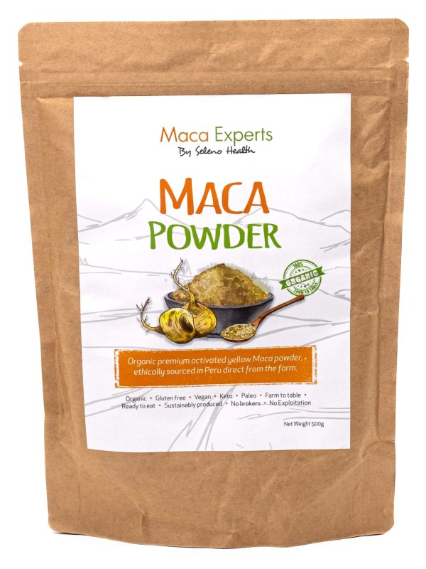 SELENO HEALTH ORGANIC MACA 500G Cheap