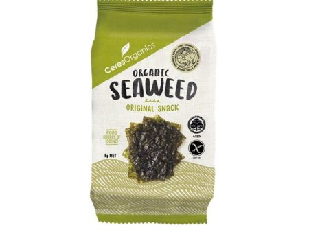 CERES ORGANIC SEAWEED SNACK ORIGINAL 5G For Cheap