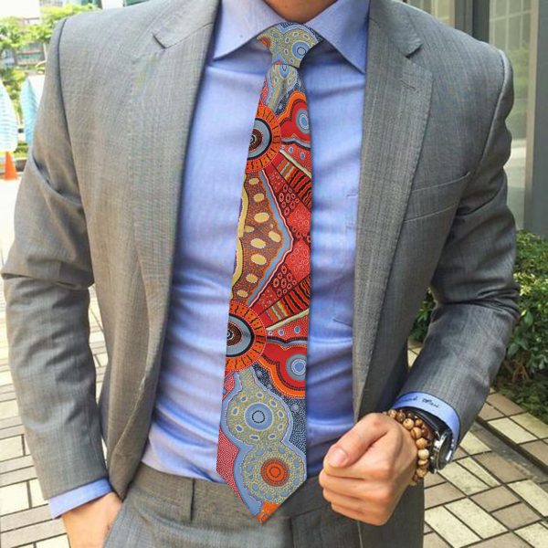 Kangaroo Story Orange Tie Online Sale