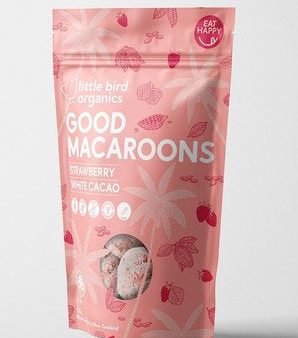 LITTLE BIRD MACAROON STRAWBERRY & WHITE CACAO 125G Sale