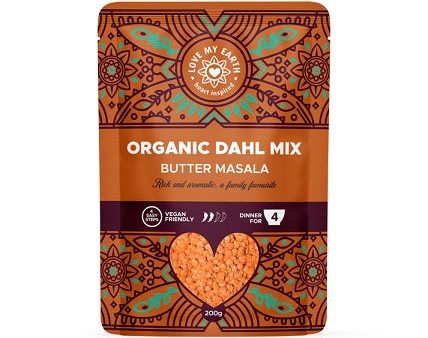 LOVE MY EARTH BUTTER MASALA DAHL MIX 200G Online Sale