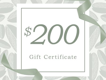 Aspects $200 Gift Certificate Online Sale