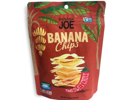 BANANA JOE THAI SWEET CHILLI BANANA CHIPS 47G Online now