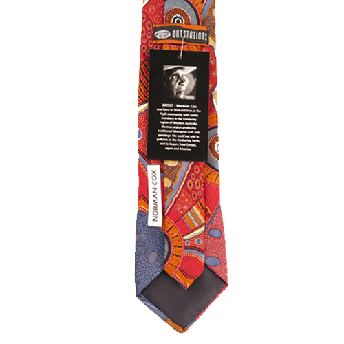 Kangaroo Story Orange Tie Online Sale