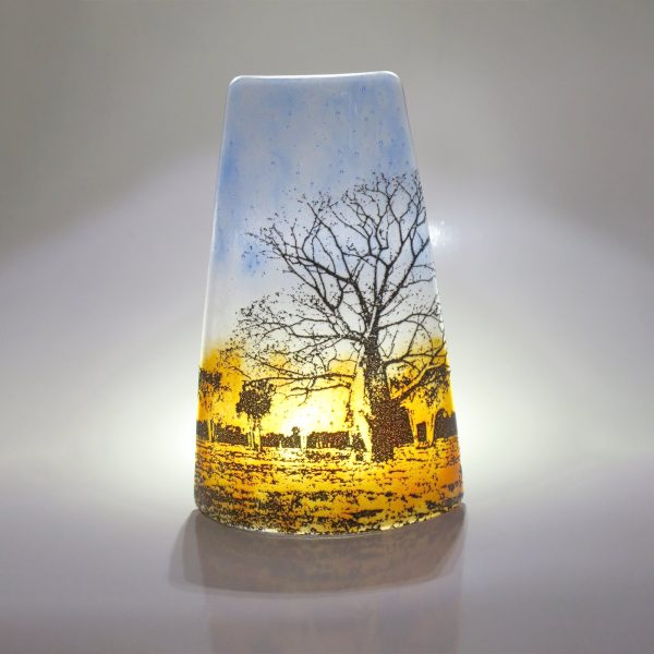 Boab Trees Glass Artwork Discount