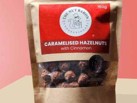 THE NUT BARON CARAMELISED HAZELNUTS 75G Discount