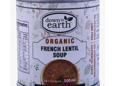 DOWN TO EARTH FRENCH LENTIL SOUP 300ML Cheap