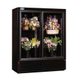 Powers (FS70SD) 70  Wide Refrigerated Floral Cooler with Two Swinging Glass Doors Supply