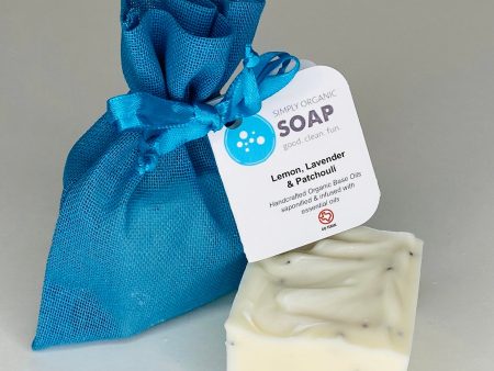 Lemon, Lavender & Patchouli Guest Soap Online now