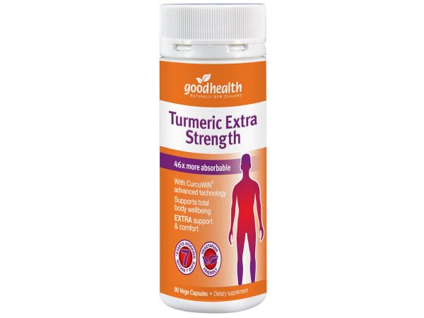 GOOD HEALTH TURMERIC EXTRA STRENGTH 90S For Discount