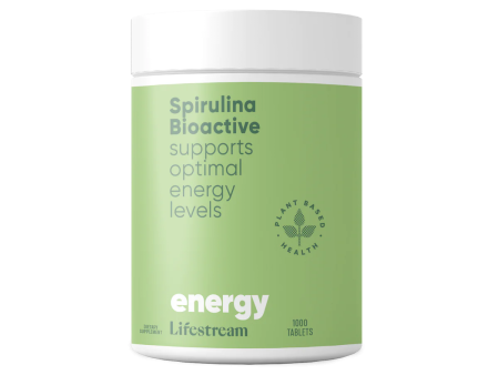 LIFESTREAM SPIRULINA BIOACTIVE 1000 TABLETS Discount