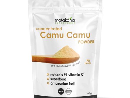 MATAKANA SUPERFOODS CAMU CAMU POWDER 100G Online now