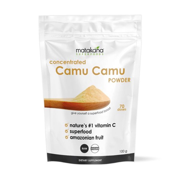 MATAKANA SUPERFOODS CAMU CAMU POWDER 100G Online now