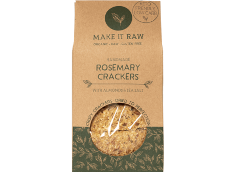 MAKE IT RAW ROSEMARY CRACKERS 100G Online now