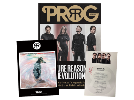 Prog Issue 153 - Pure Reason Revolution Magazine + Signed Lyric Sheet + Exclusive Art Card on Sale