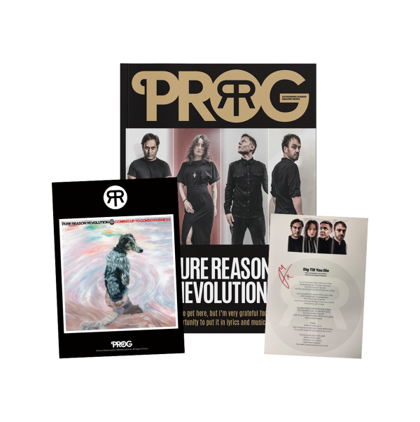 Prog Issue 153 - Pure Reason Revolution Magazine + Signed Lyric Sheet + Exclusive Art Card on Sale