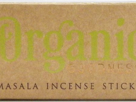 ORGANIC MASALA INCENSE STICKS VANILLA 15G For Cheap