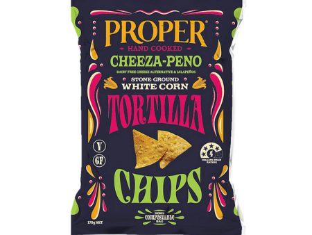 PROPER CRISPS TORTILLA CHEEZA-PENO 150G Online now