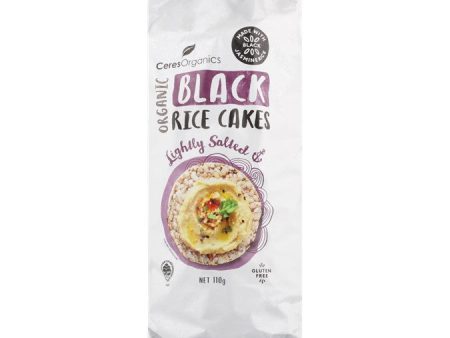 CR BLACK RICE CAKES 110G Online