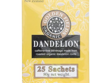 GOLDEN FIELDS DANDELION 25 SACHETS Hot on Sale