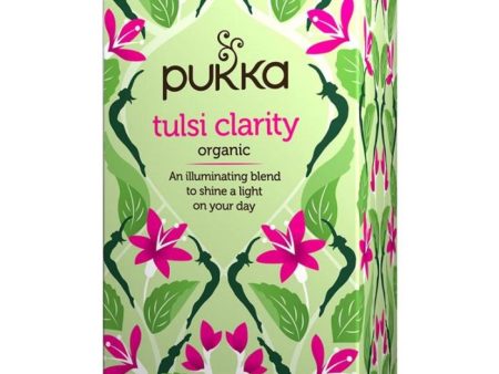 PUKKA TUSLI CLARITY TEA 20 BAGS on Sale