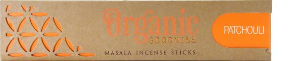 ORGANIC MASALA INCENSE STICKS PATCHOULI 15G For Cheap