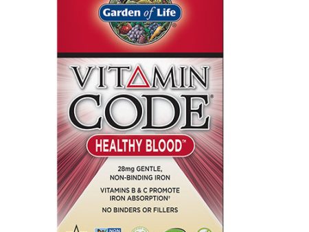 GARDEN OF LIFE HEALTHY BLOOD 60 CAPS on Sale