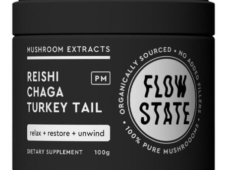 FLOW STATE REISHI CHAGA & TURKEY TAIL 100G Hot on Sale