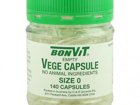 BONVIT VEGE CAPSULES 140S SIZE 0 Online Hot Sale