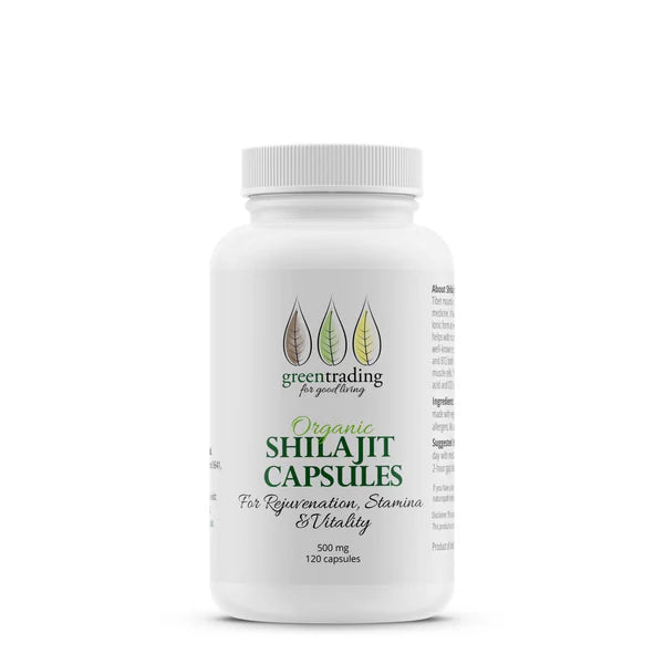 GREEN TRADING ORGANIC SHILAJIT CAPSULES 500MG Cheap