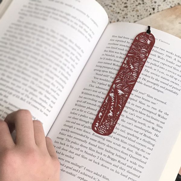 Banksia Metal Bookmark on Sale