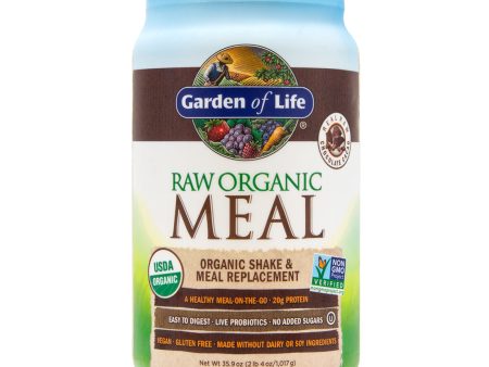 GARDEN OF LIFE MEAL REPLACEMENT CHOCOLATE 1017G Online now