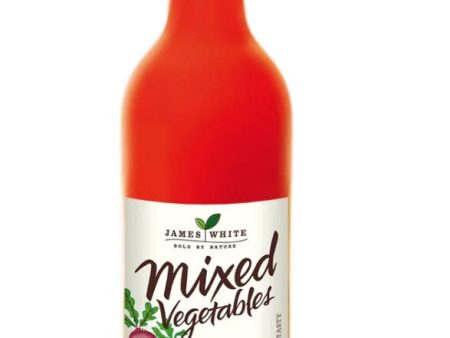 JAMES WHITE ORGANIC VEGETABLE JUICE 750ML For Cheap