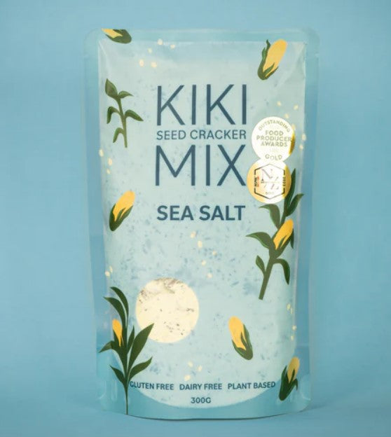 KIKI SEED CRACKER SEA SALT CRACKER MIX 200G For Sale