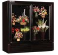 Powers (FS70SD) 70  Wide Refrigerated Floral Cooler with Two Swinging Glass Doors Supply