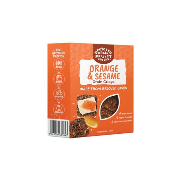 RUTHERFORD & MEYER ORANGE & SESAME CRISPS 90G For Cheap