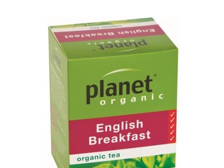 PLANET ORGANIC ENGLISH TEA 25 BAGS Supply